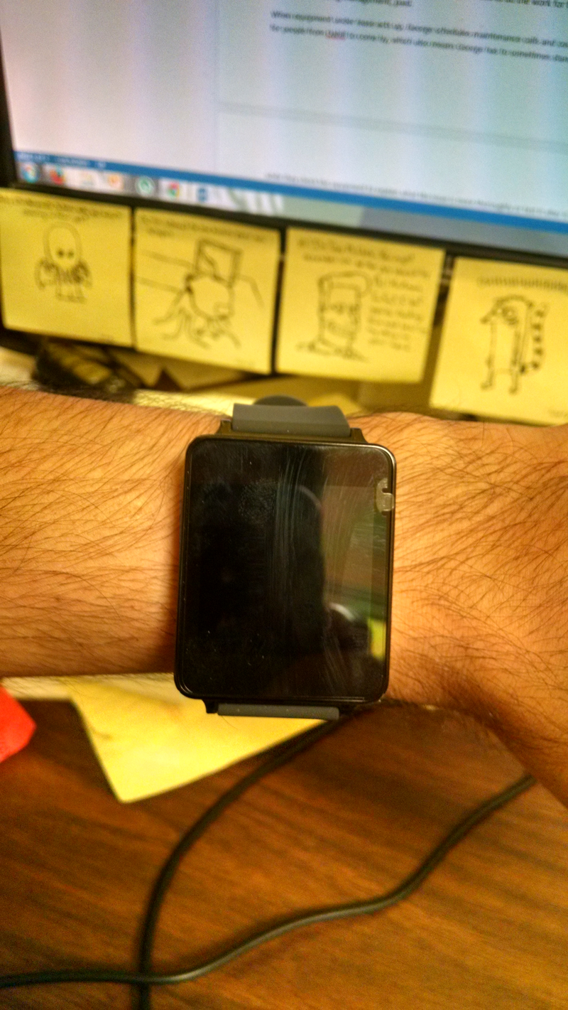 Illustration for article titled Android Wear Review: LG G Watch